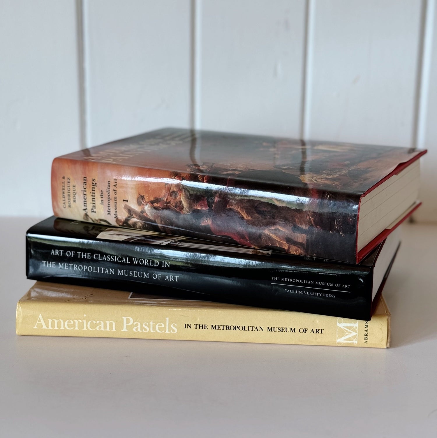 Metropolitan Museum of Art Book Bundle for Coffee Table or Shelf Styling, Oversized Books, Fine Arts