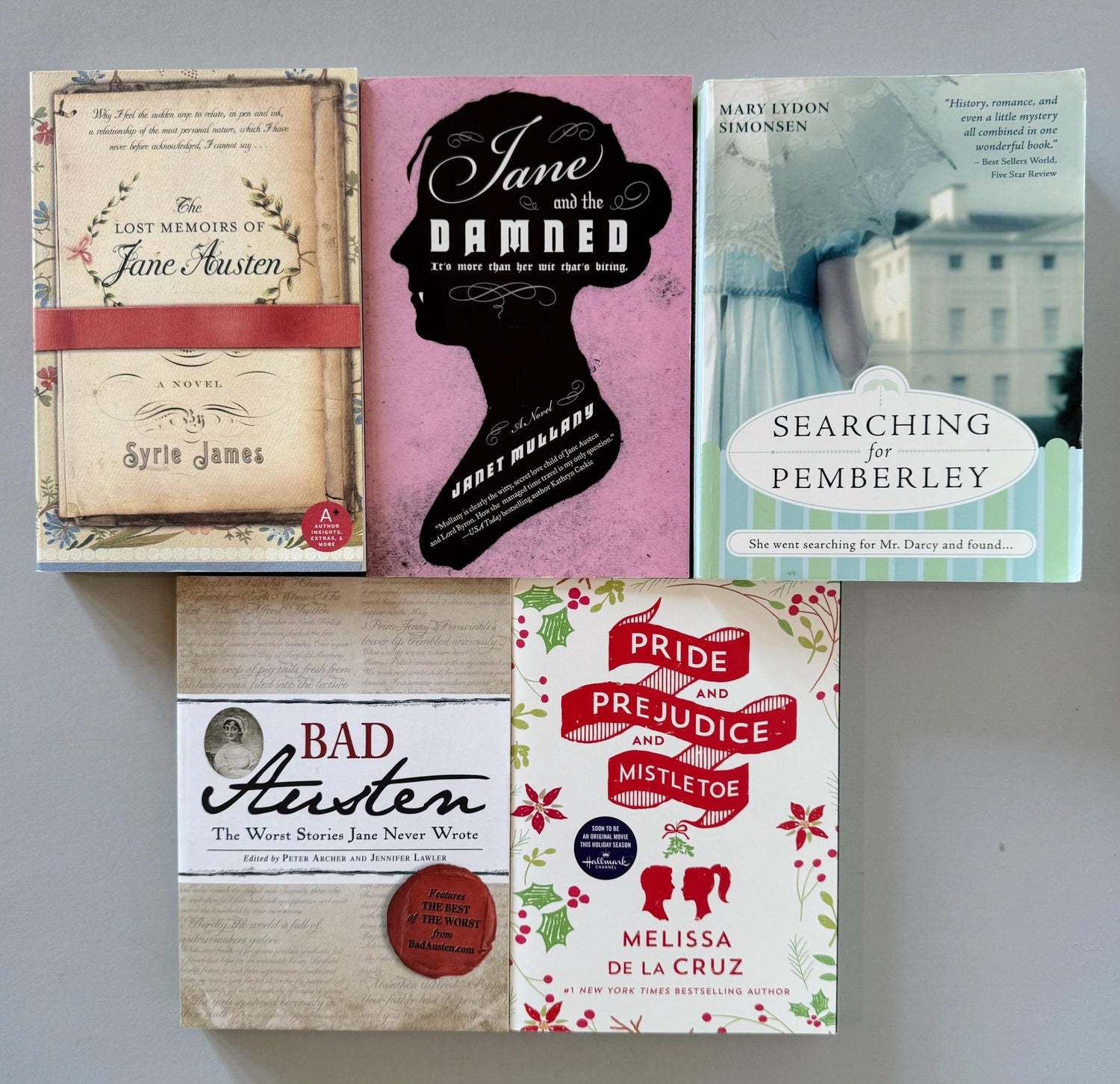 Jane Austen Paperback Book Set, Modern Fiction and Nonfiction Re-Tellings, Adaptations