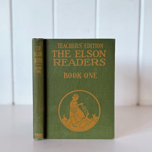 The Elson Readers Book One, Teacher's Edition, 1920 School Book