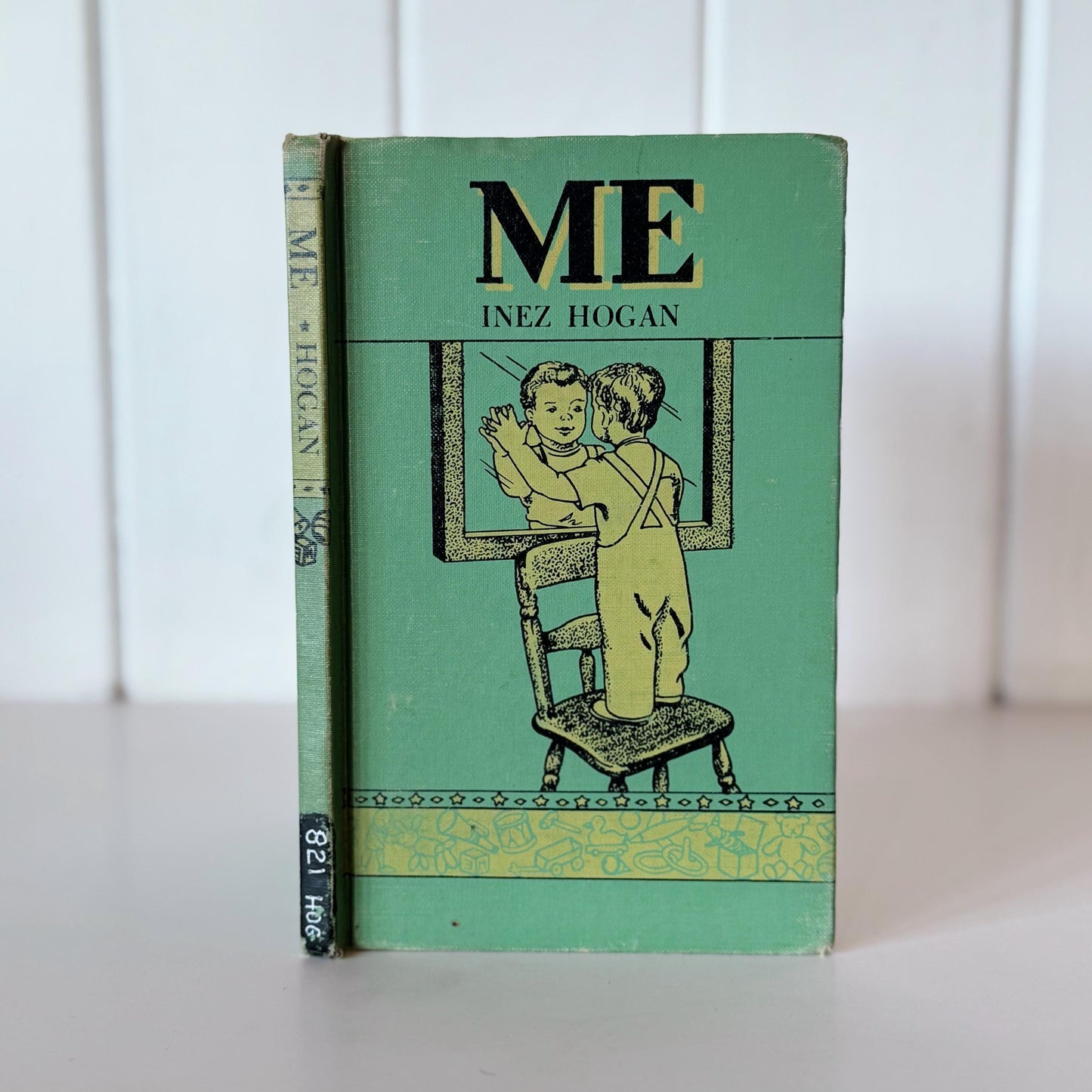 Me, Inez Hogan, Early Elementary School Poetry Book, 1954