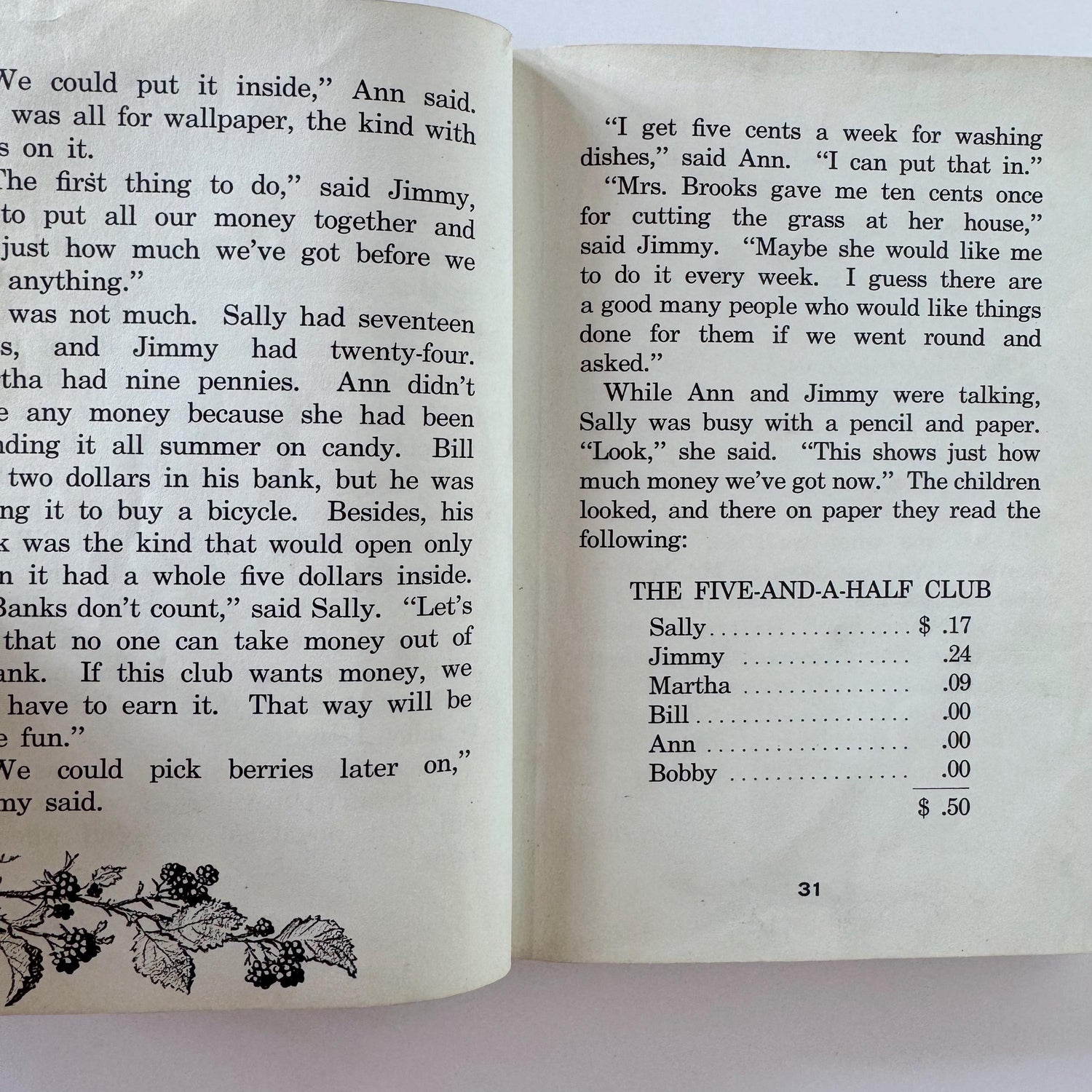 The Five and a Half Club, The Alice and Jerry Books, 1966 Elementary School Book