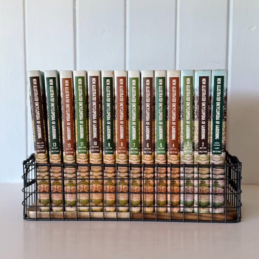 Vintage Gardening Books, New Illustrated Encyclopedia of Gardening, 1960, 14 Volumes