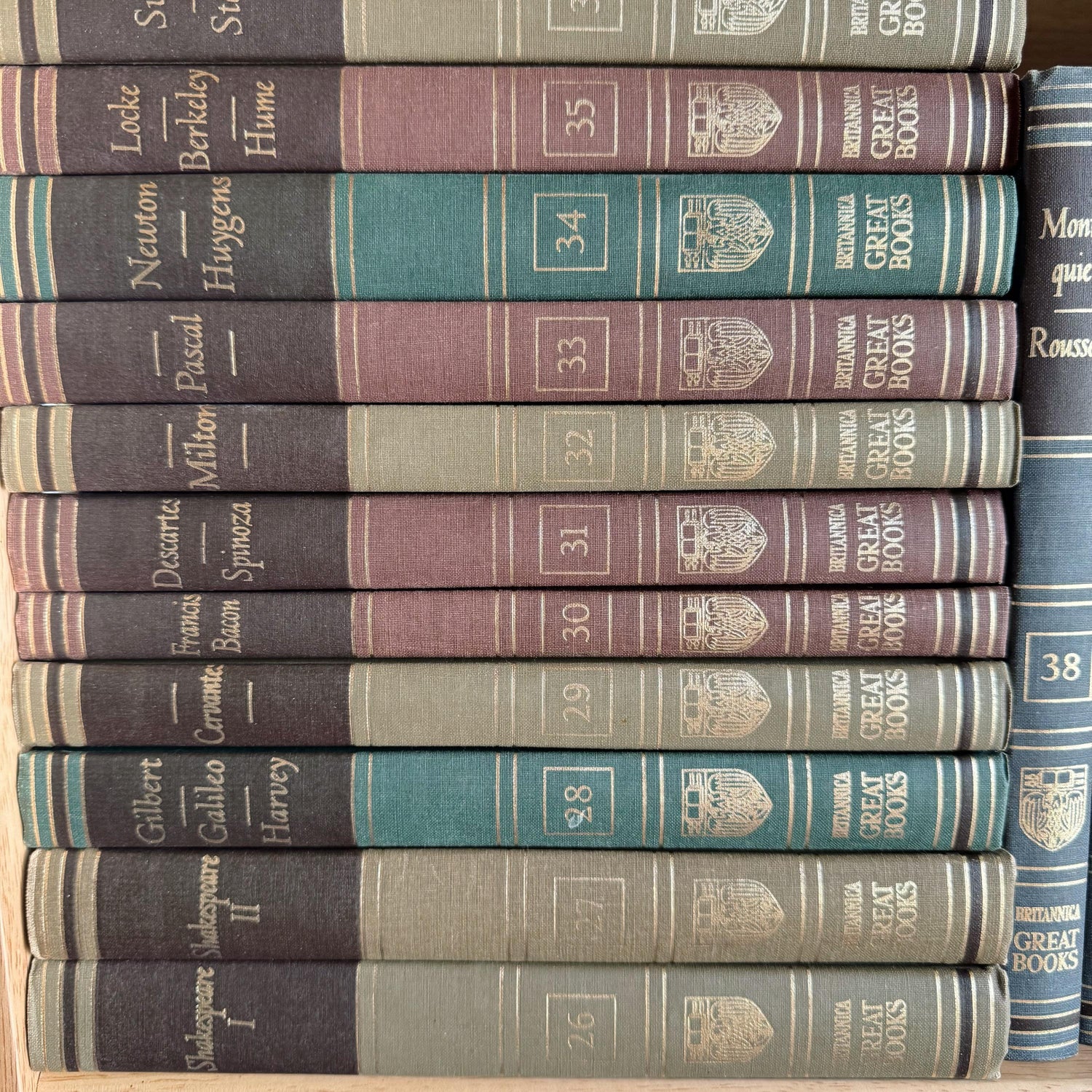 Complete Brittanica's Great Books of the Western World, 1952
