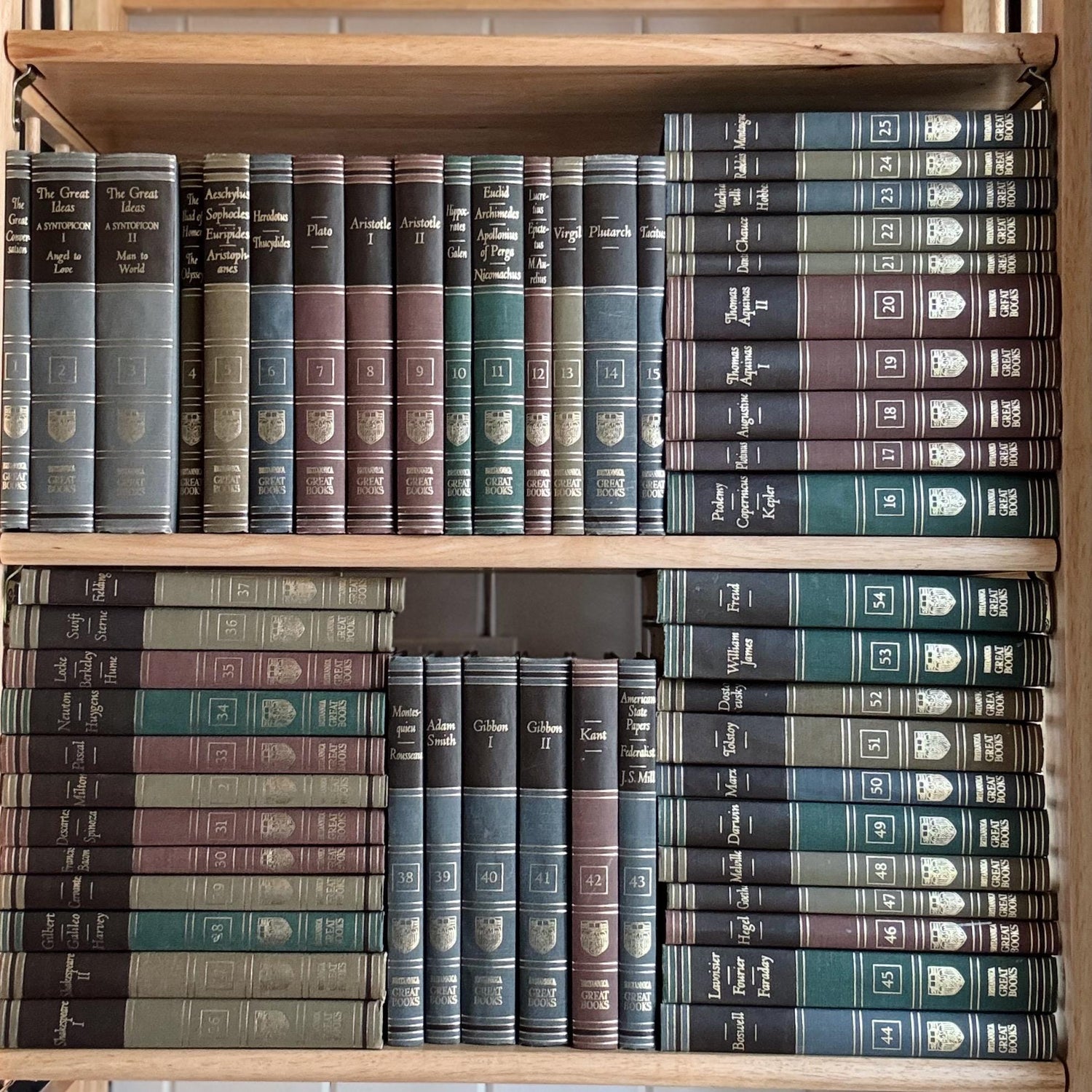 Complete Brittanica's Great Books of the Western World, 1952