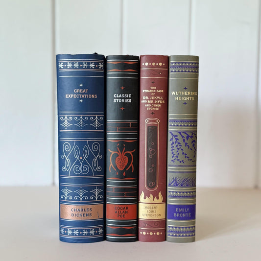 Barnes and Noble Classics Softcover Book Bundle, Stevenson, Bronte, Poe, Dickens
