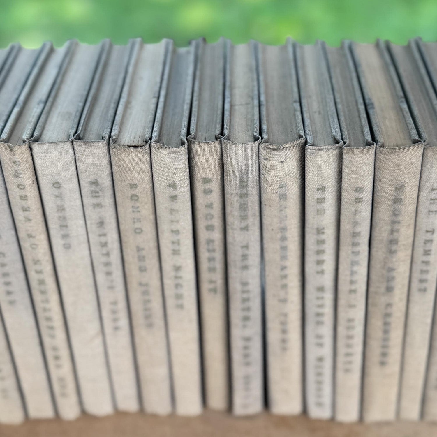 The Yale Shakespeare Set, 40 Volumes Complete Set from Mid Century 1950s