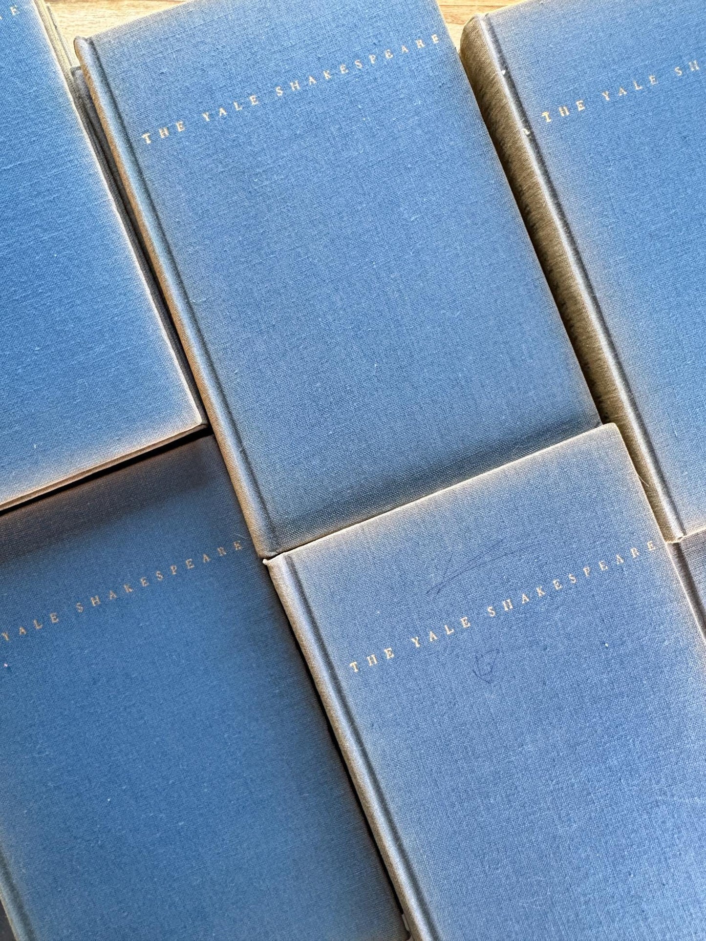 The Yale Shakespeare Set, 40 Volumes Complete Set from Mid Century 1950s