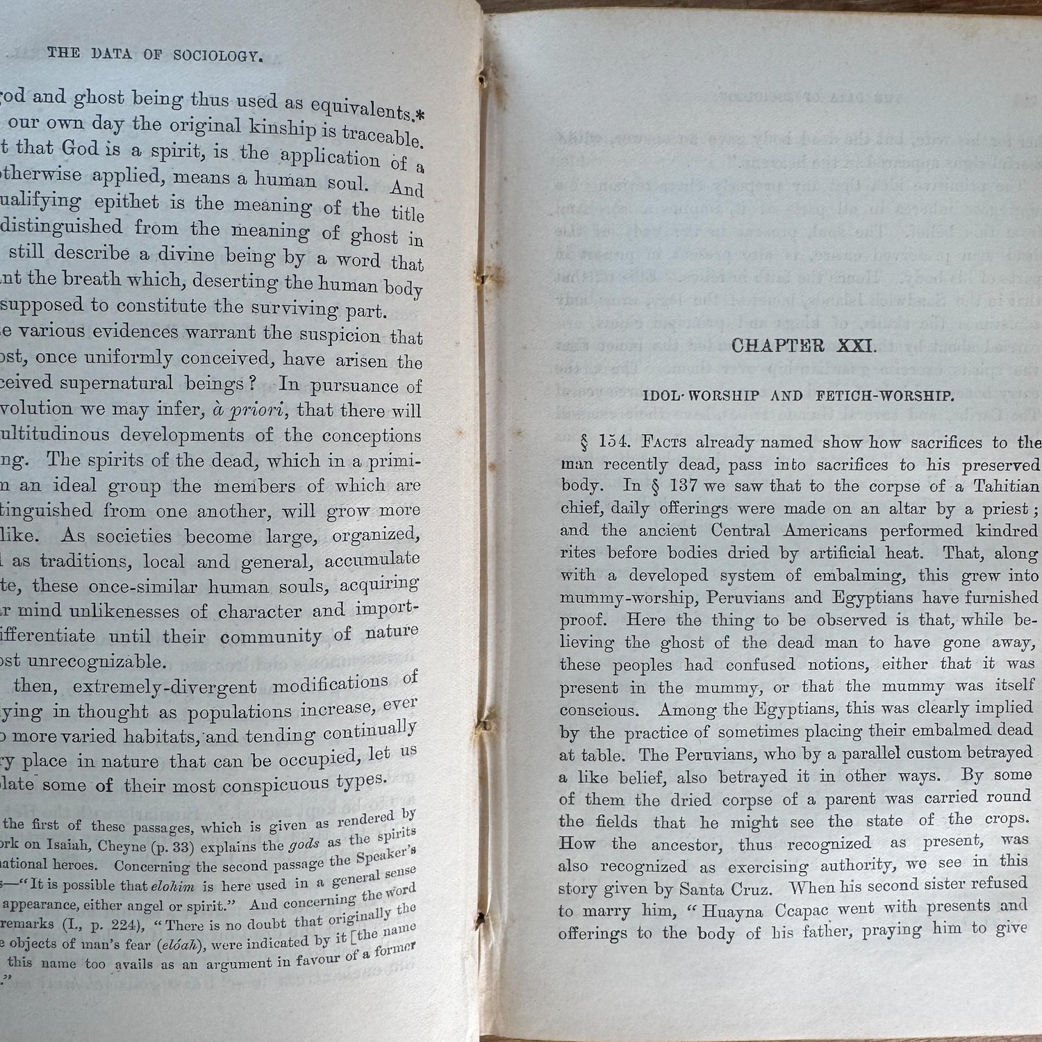 Antique Neutral Academic Books, Spencer's Synthetic Philosophy, 1882