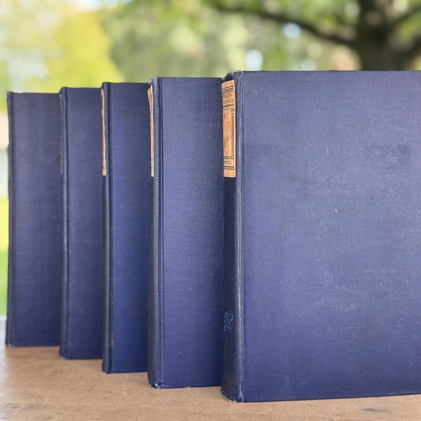 Antique Blue Book Set, The World’s Great Classics, Edition De Luxe, 1899