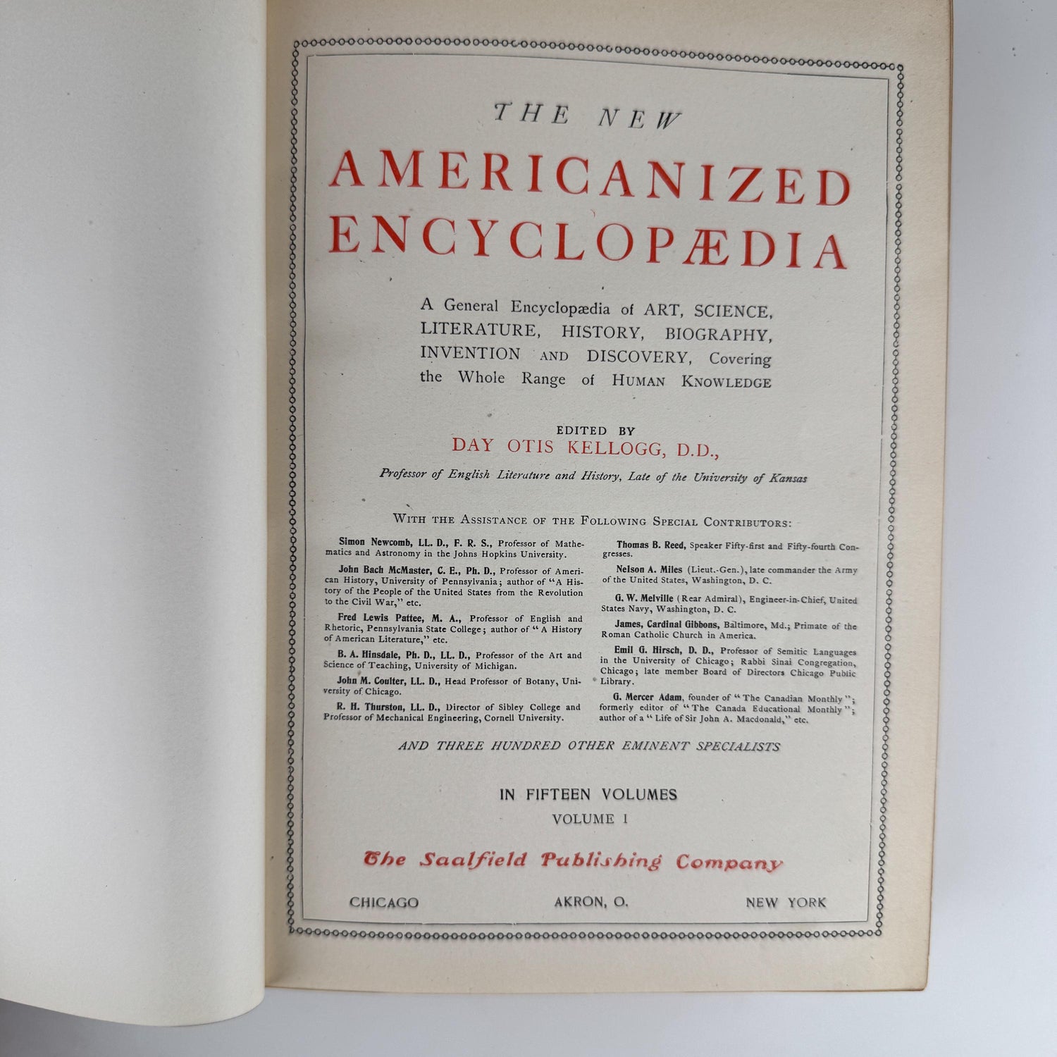 Antique Brown Encyclopedia Set for Vintage Shelf Styling and Home Library Decor