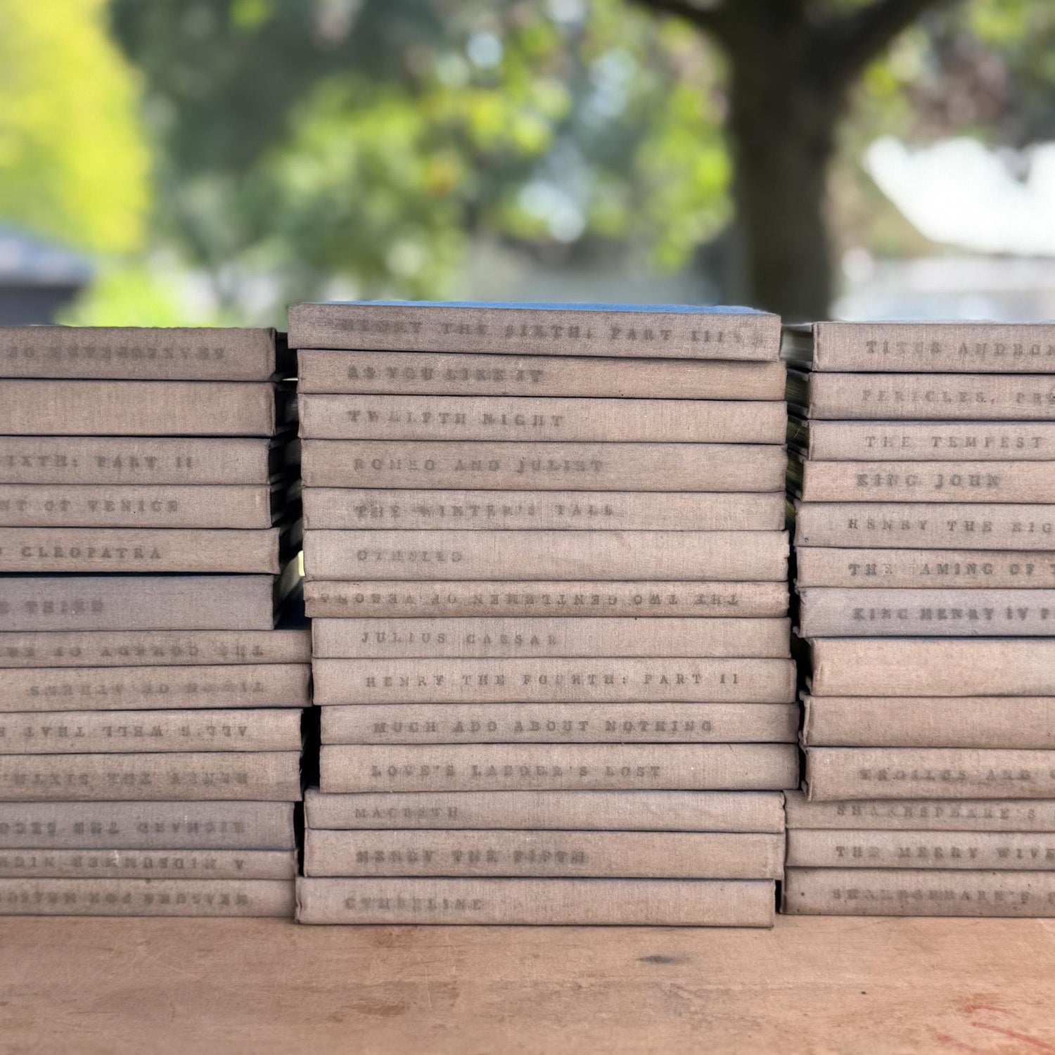 The Yale Shakespeare Set, 40 Volumes Complete Set from Mid Century 1950s