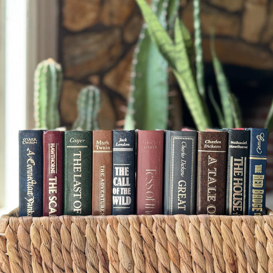 Decorative Books, Reader's Digest The World's Best Reading Set, 1980s Bookshelf Decor