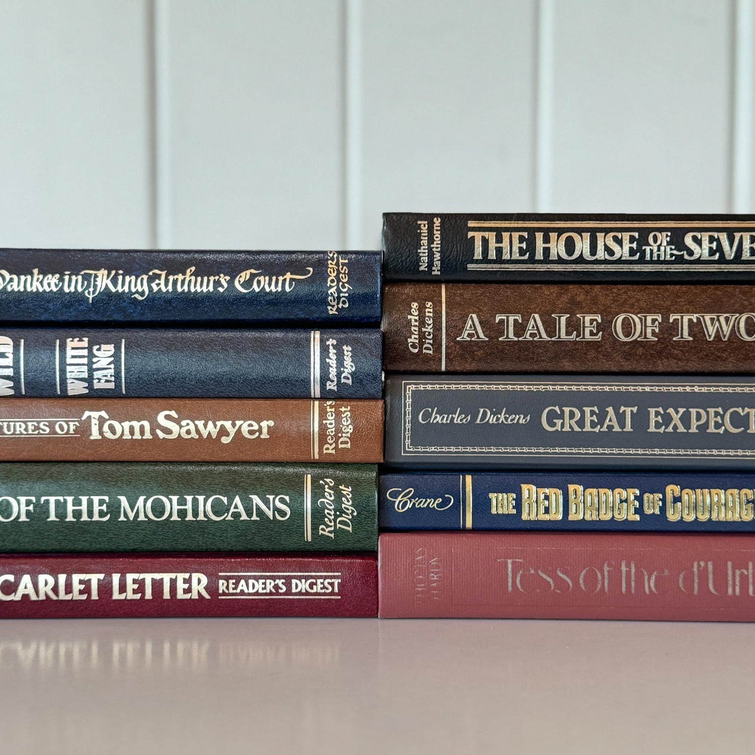 Decorative Books, Reader's Digest The World's Best Reading Set, 1980s Bookshelf Decor