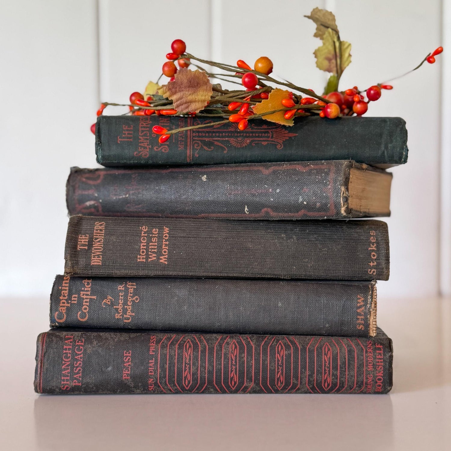 Black Vintage Book Bundles
