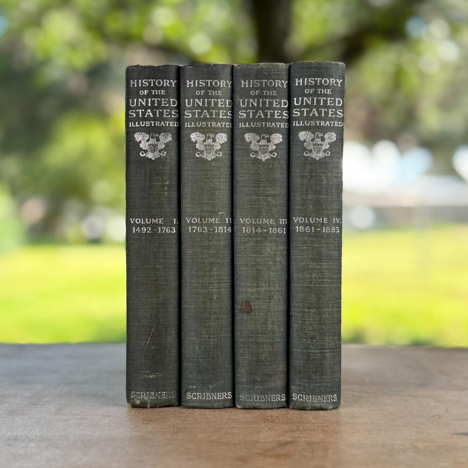 Blue Vintage Book Bundles