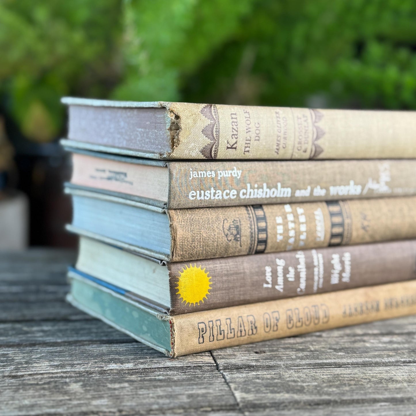 Taupe, Brown, Tan Mid Century Neutral Book Bundle