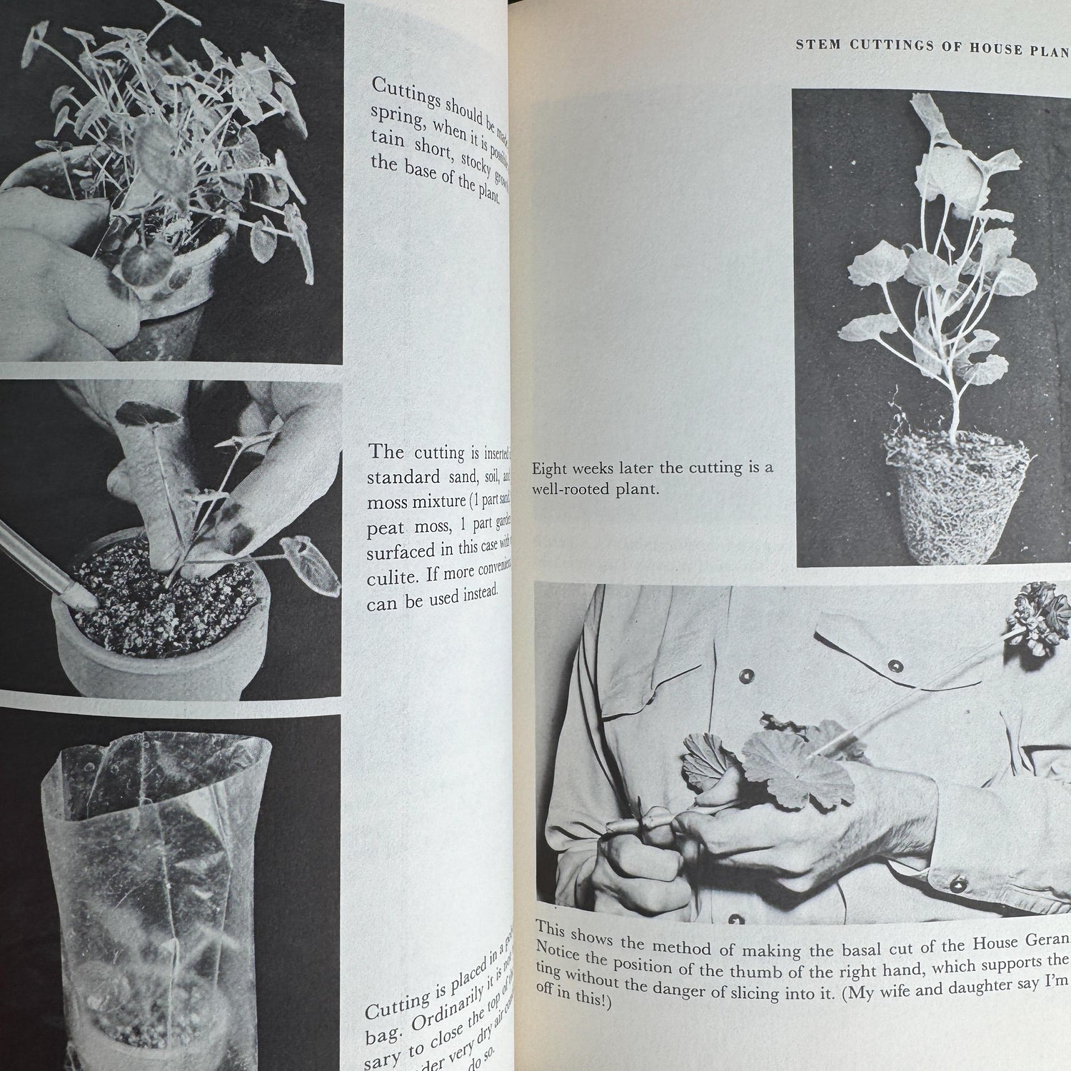 Vintage Green Gardening Book Bundle