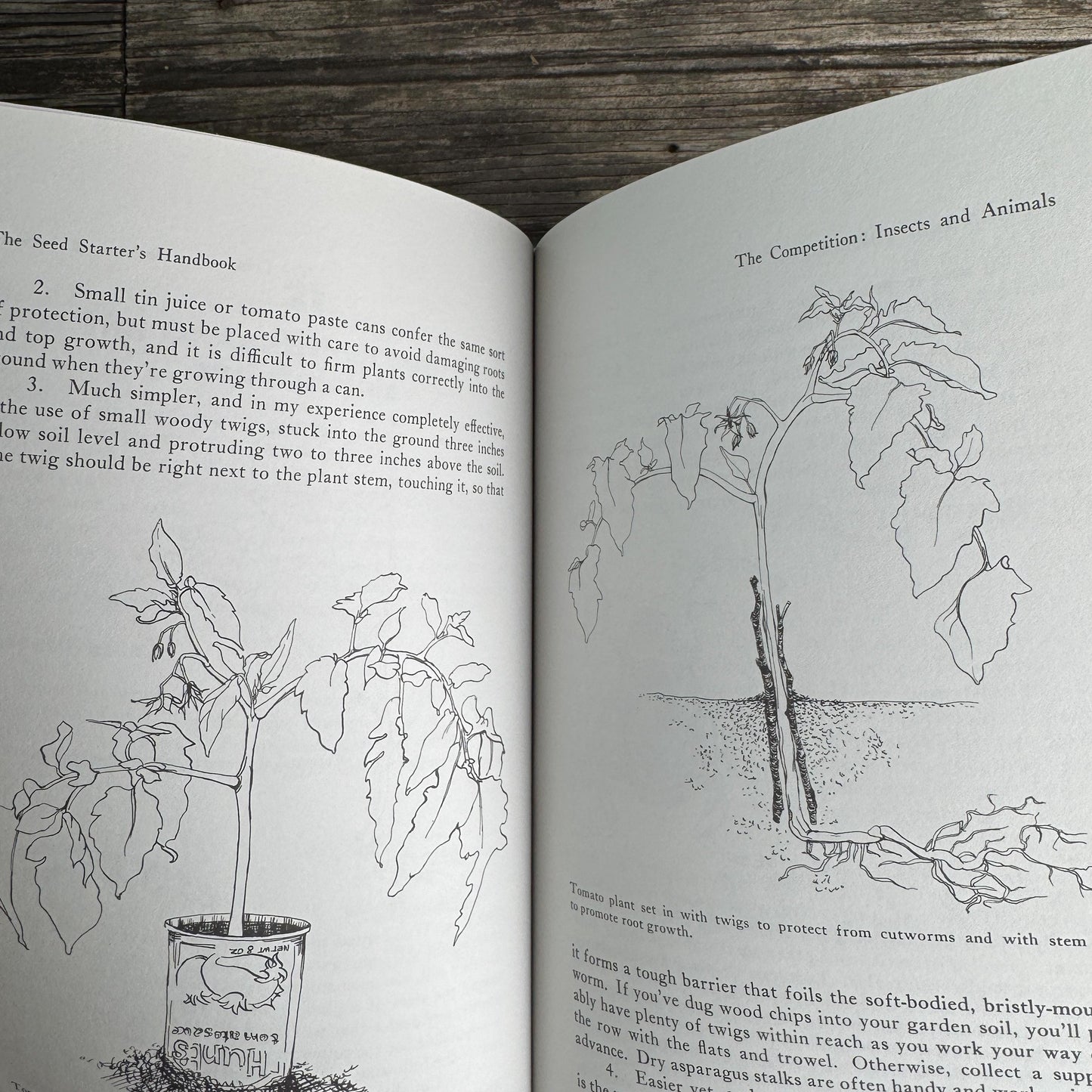 Vintage Green Gardening Book Bundle