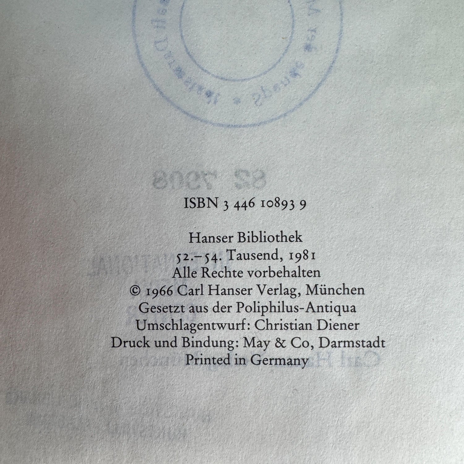 German Vintage Schiller's Works, 3-Volume Set, 1981