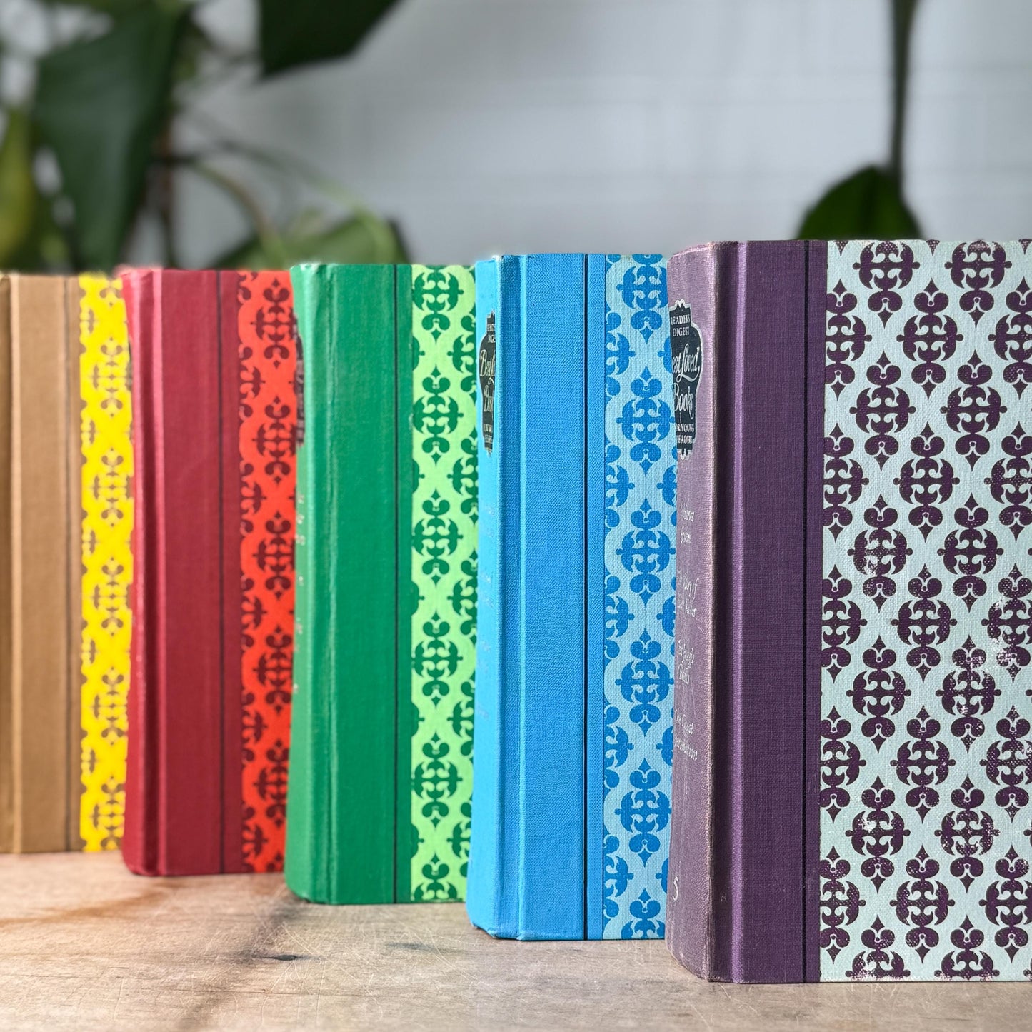 Vintage Jewel-Toned Kids' Books for Styling, Reader's Digest Loved Books for Young Readers, 1966