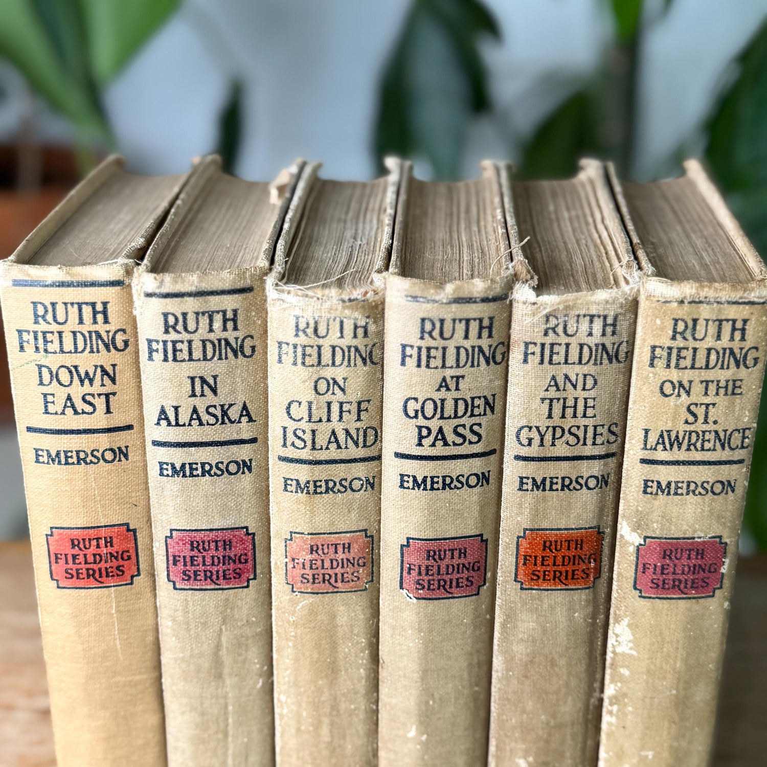 Antique 1920s Shabby Ruth Fielding Books for Girls