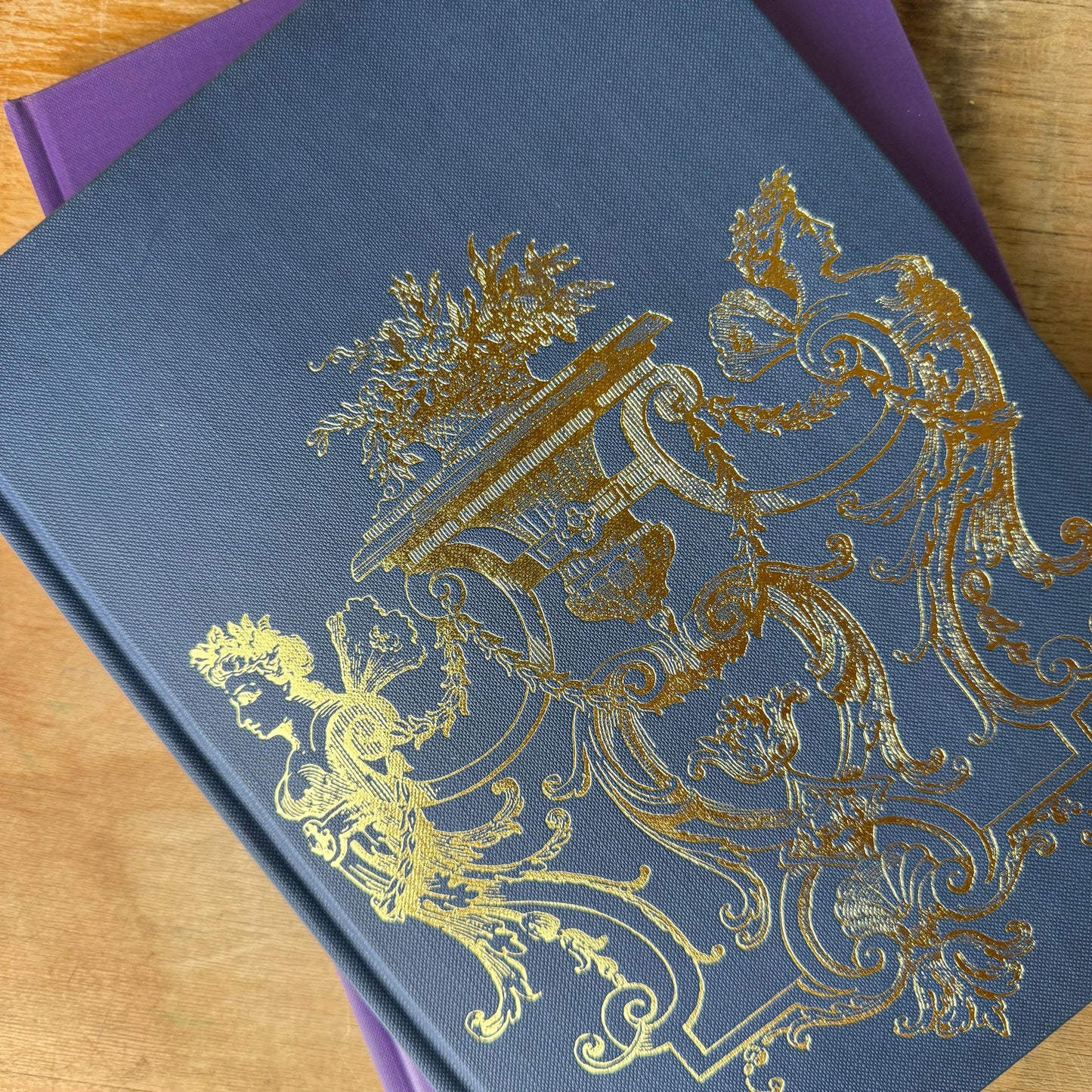 Art Treasures of the World Oversized Books With Gold Dust Jackets and Jewel-Tone Boards