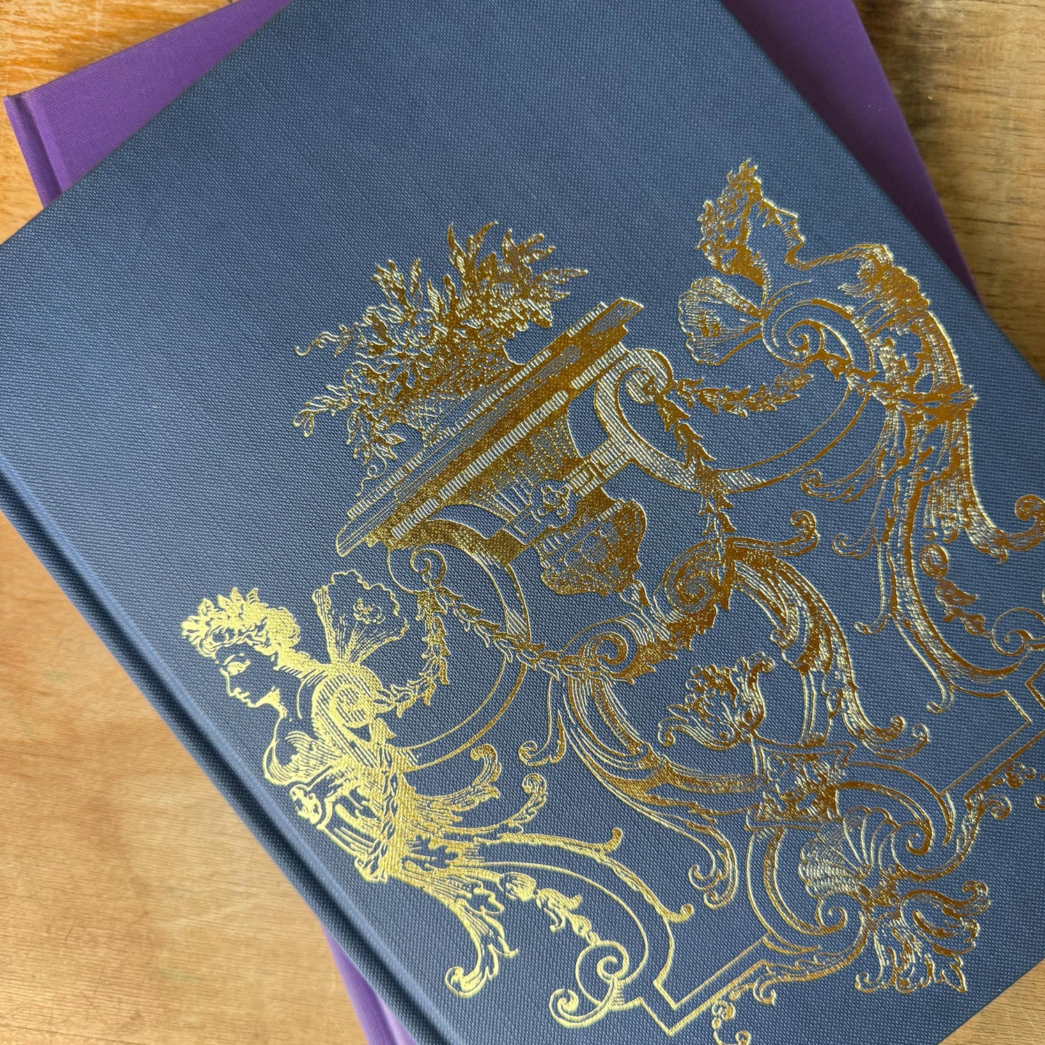 Art Treasures of the World Oversized Books With Gold Dust Jackets and Jewel-Tone Boards