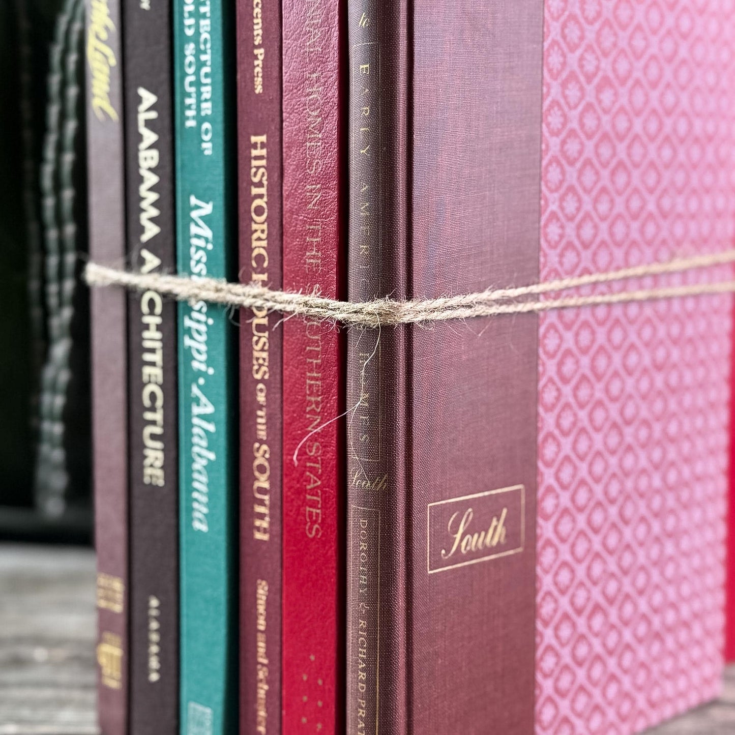 Set of 6 Southern Architecture & Historic Homes Coffee Table Books