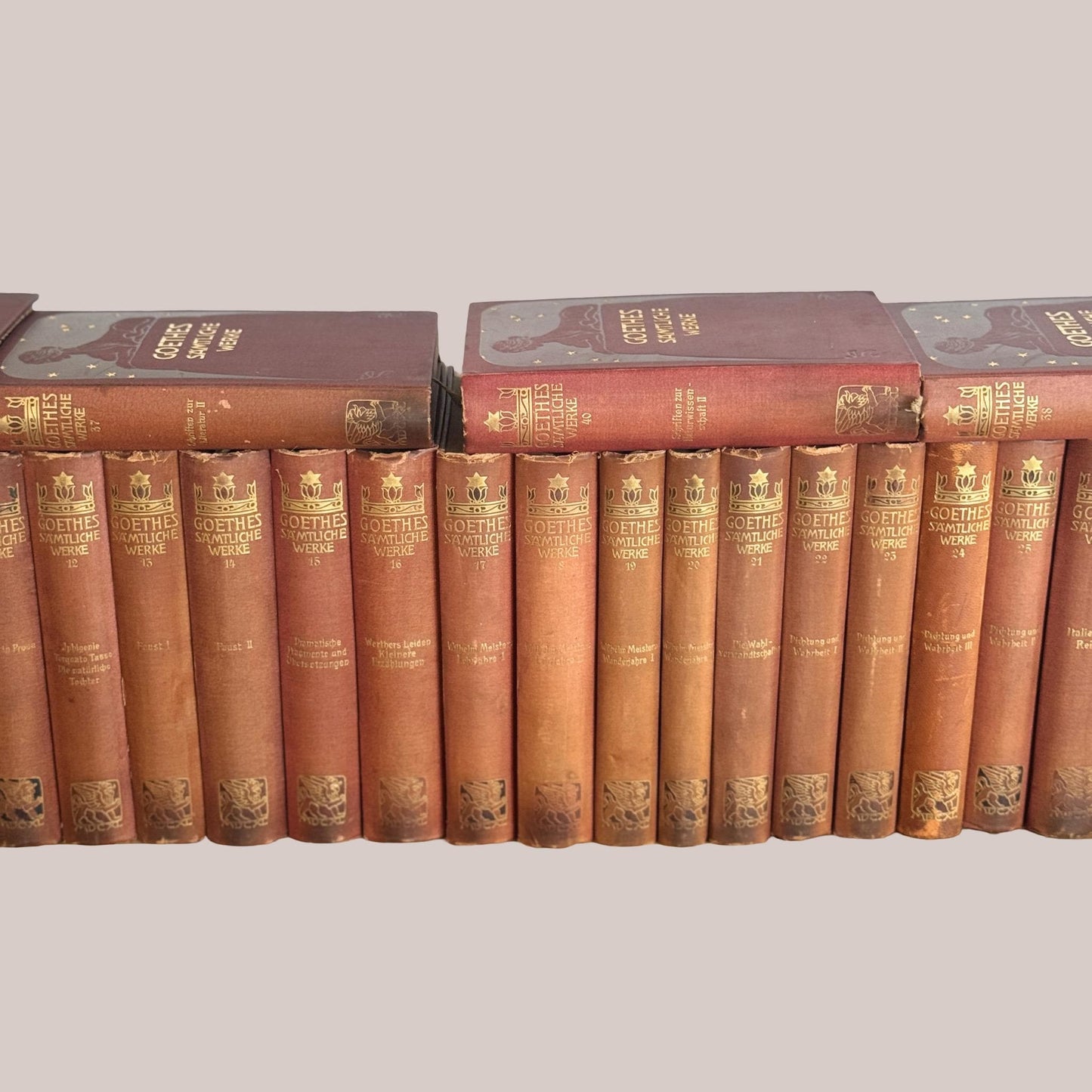 Goethe's Complete Works, 40 Volumes, 1902, German-Language