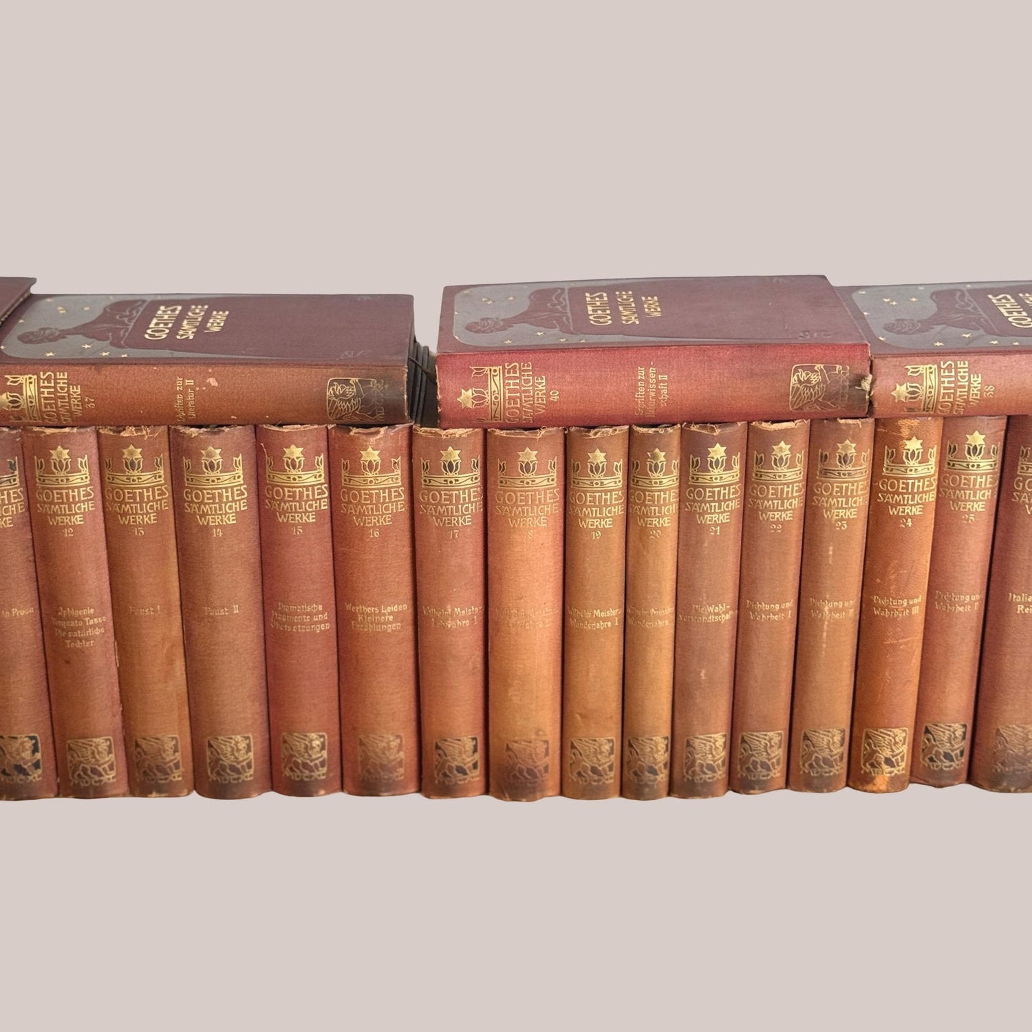 Goethe's Complete Works, 40 Volumes, 1902, German-Language