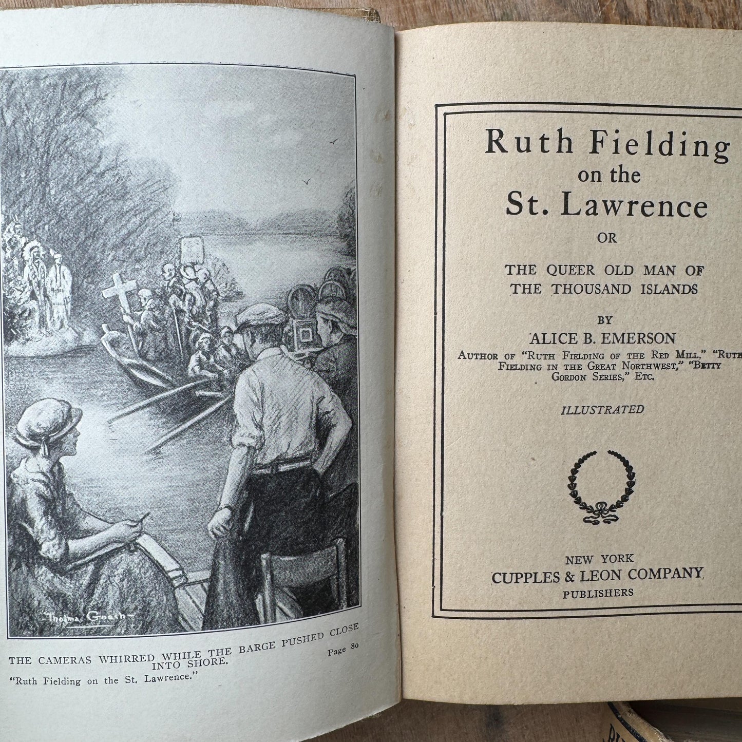 Antique 1920s Shabby Ruth Fielding Books for Girls