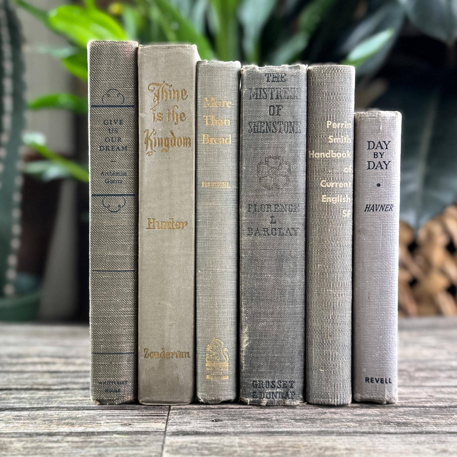 Neutral Vintage Book Bundles