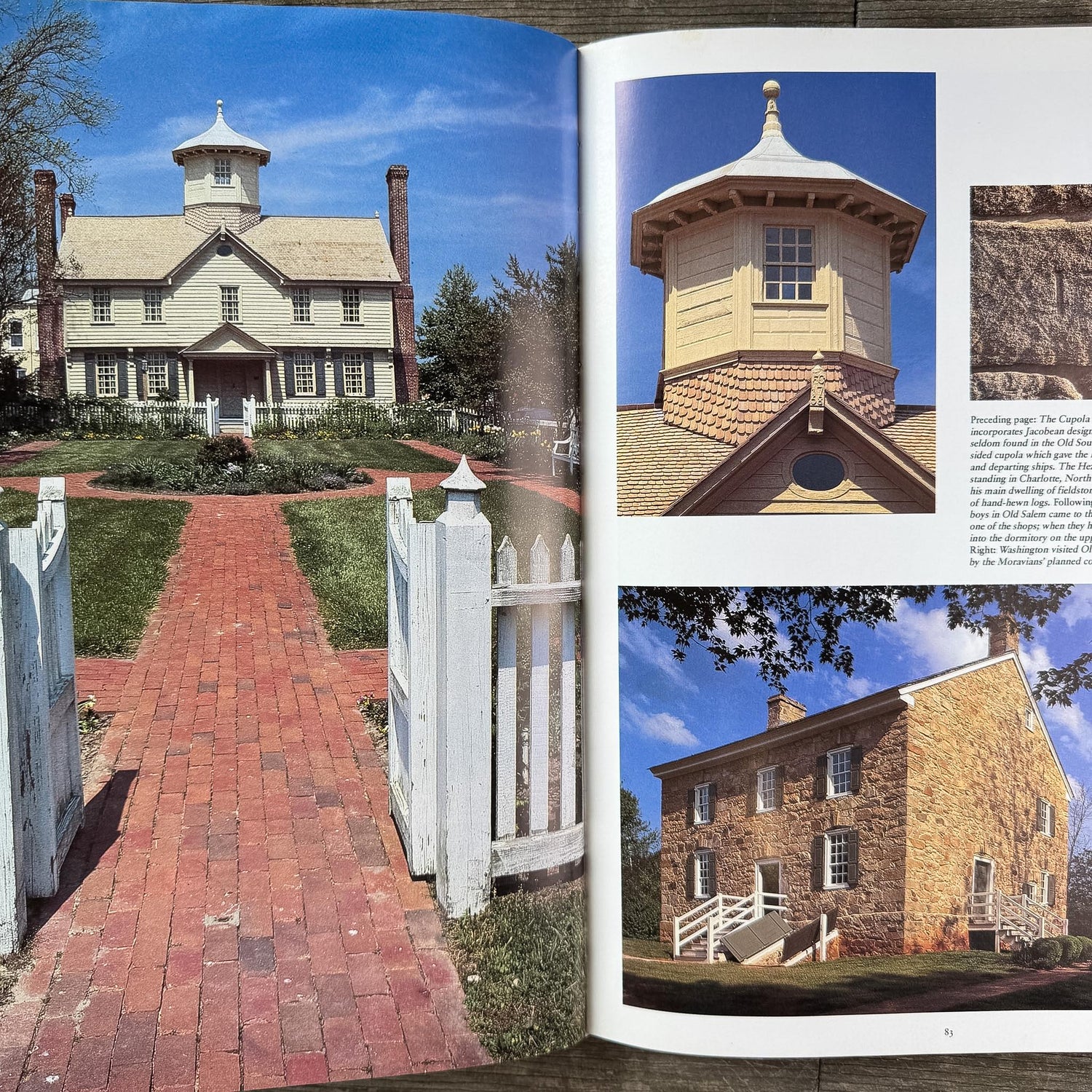 Set of 2 Vintage Old South House and Architecture Books