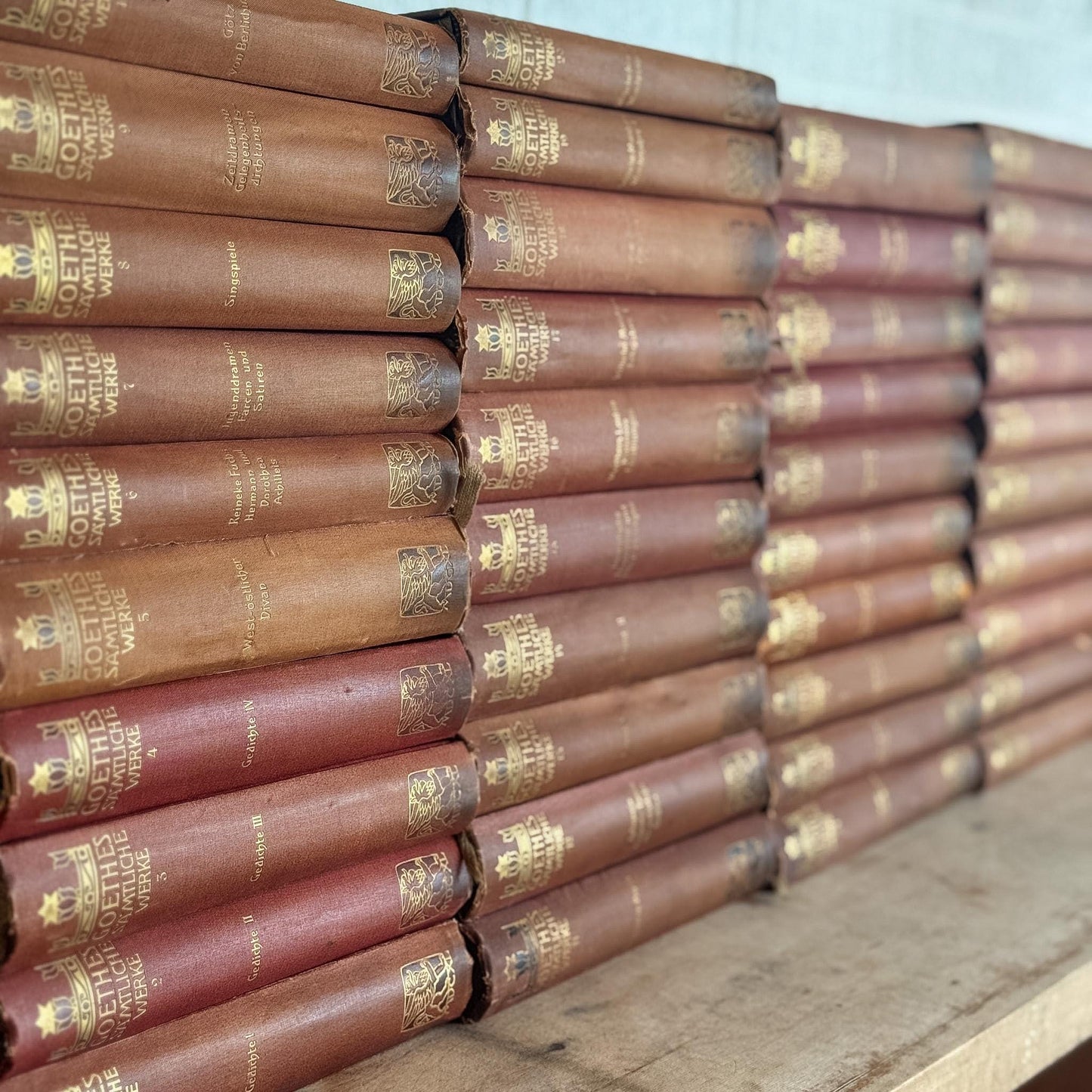 Goethe's Complete Works, 40 Volumes, 1902, German-Language