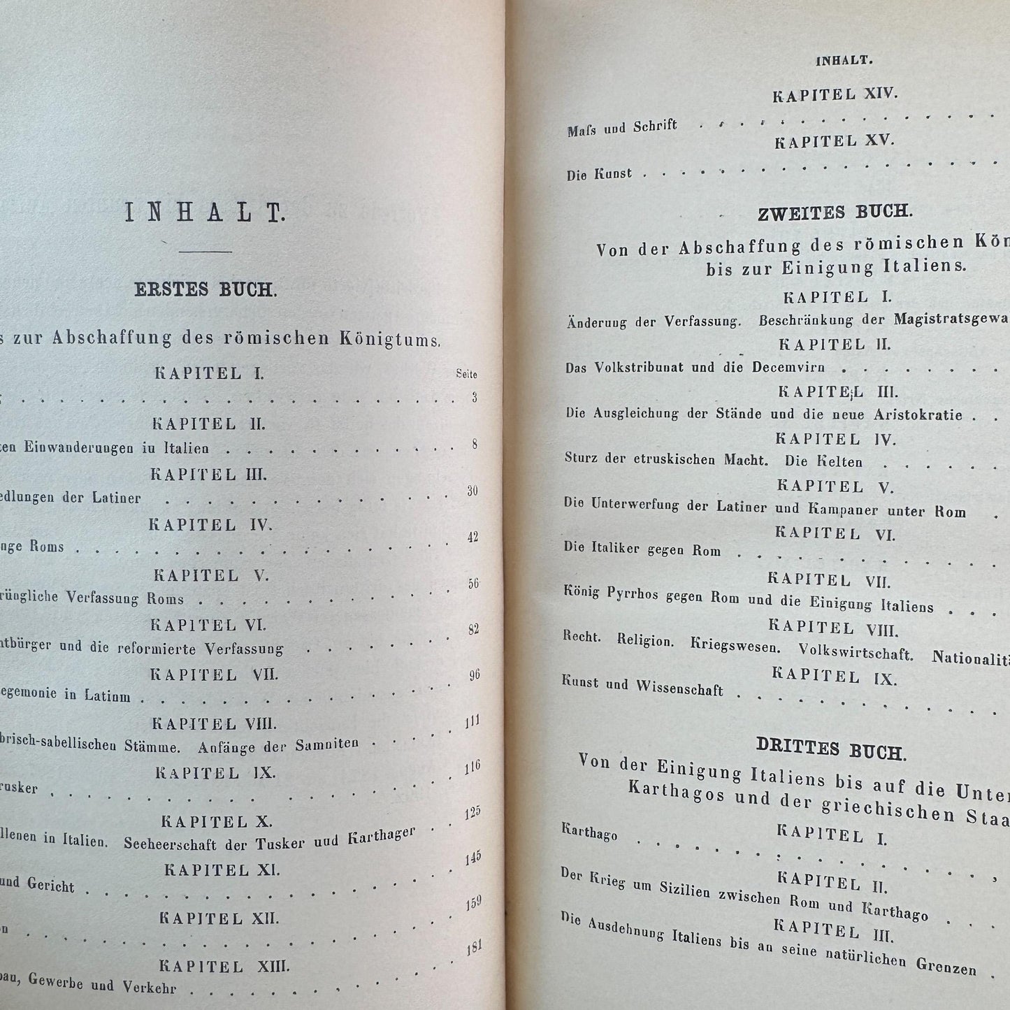 Antique European Leather Books, Theodor Mommsen, 1907