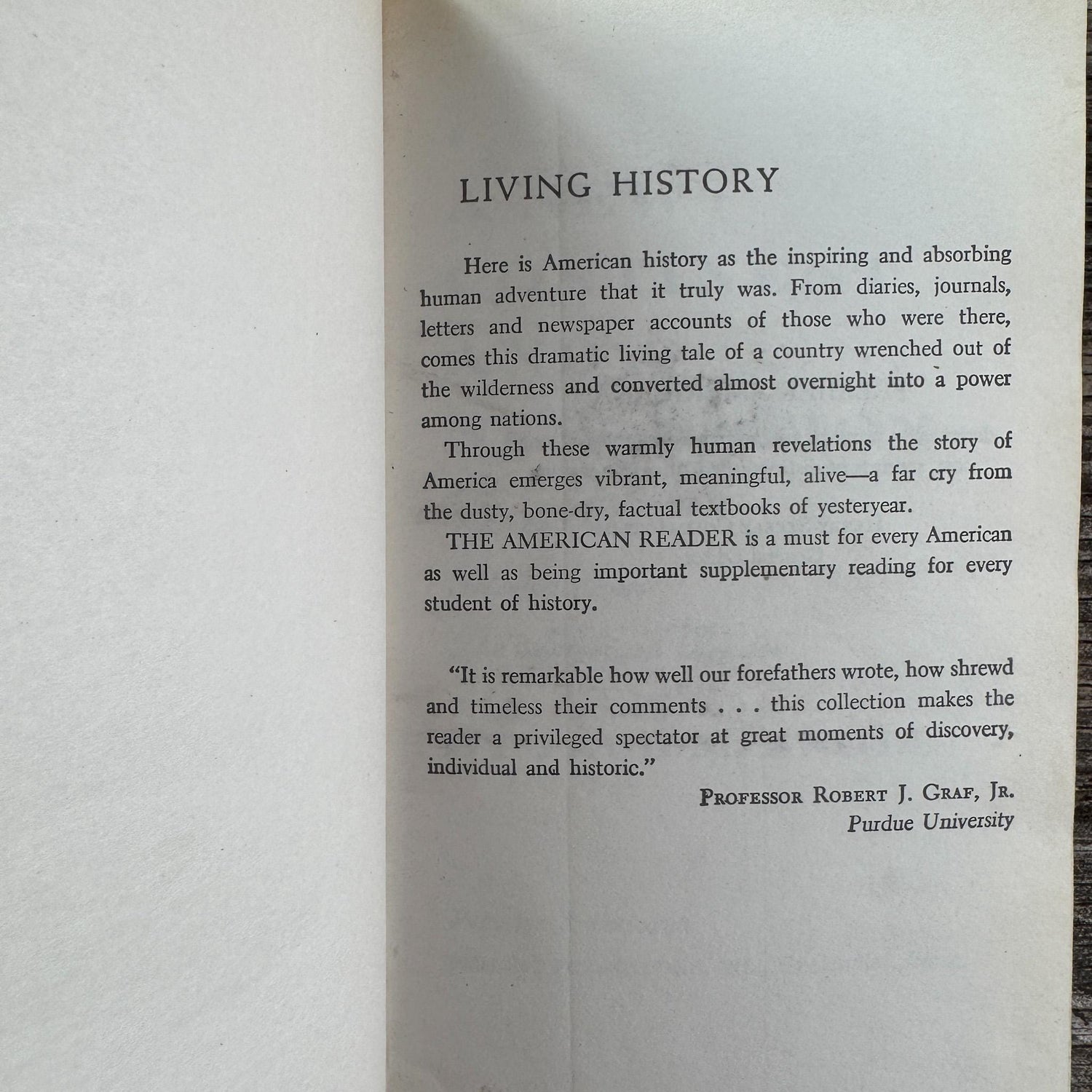 Vintage Green Leather Book Bundle, The American Reader, Paul M. Angle