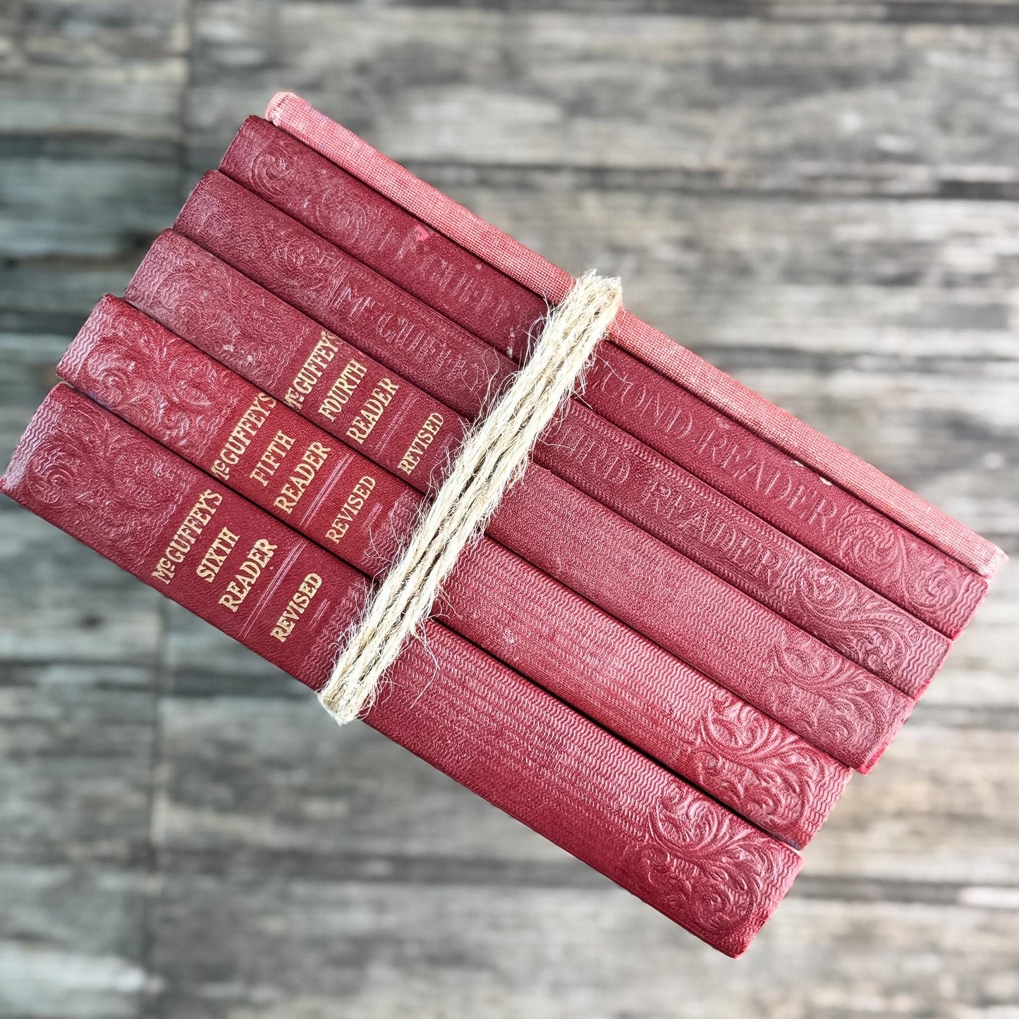 McGuffey's Eclectic Reader Set, 1920 Complete