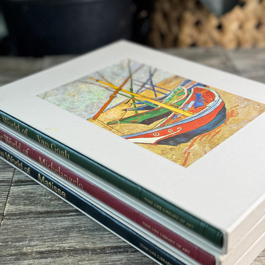 The World of Art: Matisse, Michelangelo, Van Gogh, Slipcased Oversized Books