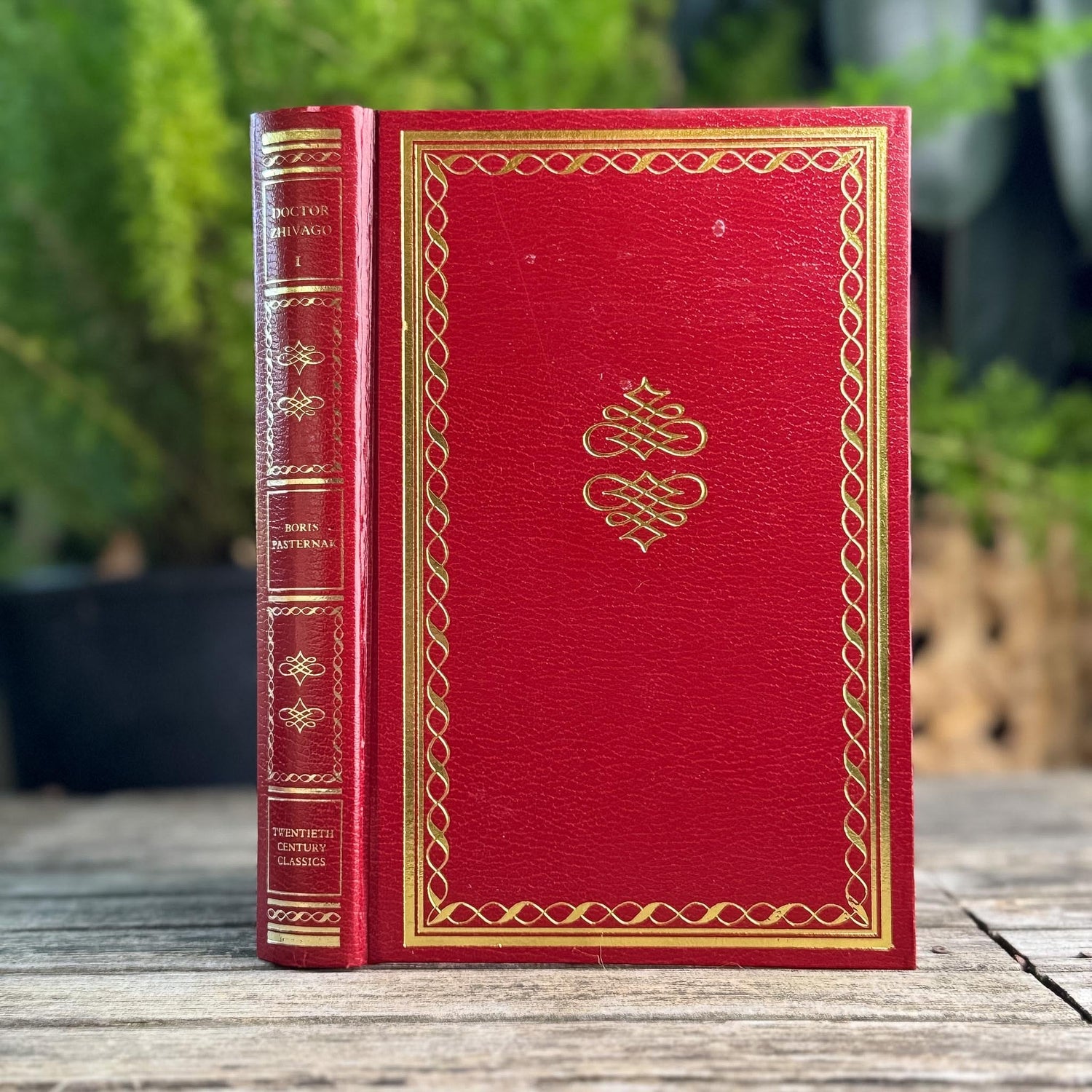 Vintage Red & Gold Twentieth Century Classics Set of Six
