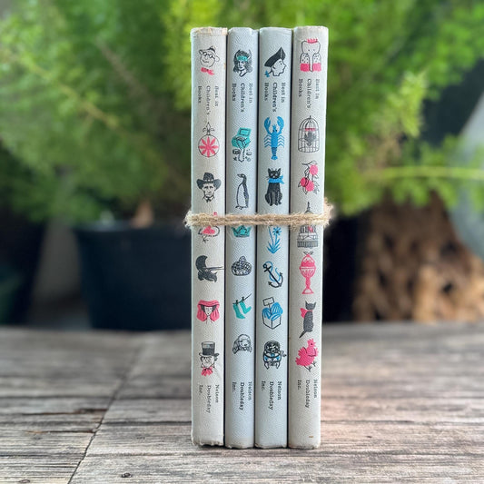 Gray Vintage Best Loved Children's Books Set
