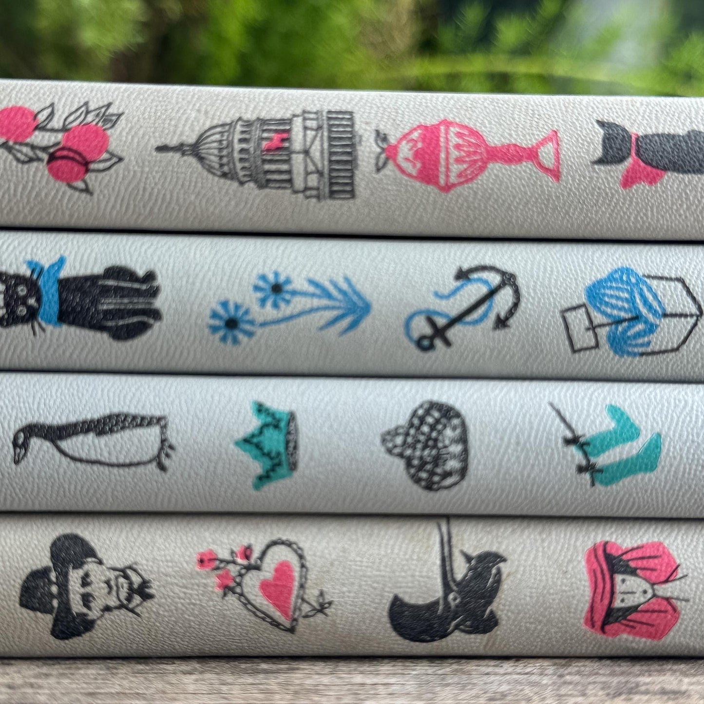 Gray Vintage Best Loved Children's Books Set