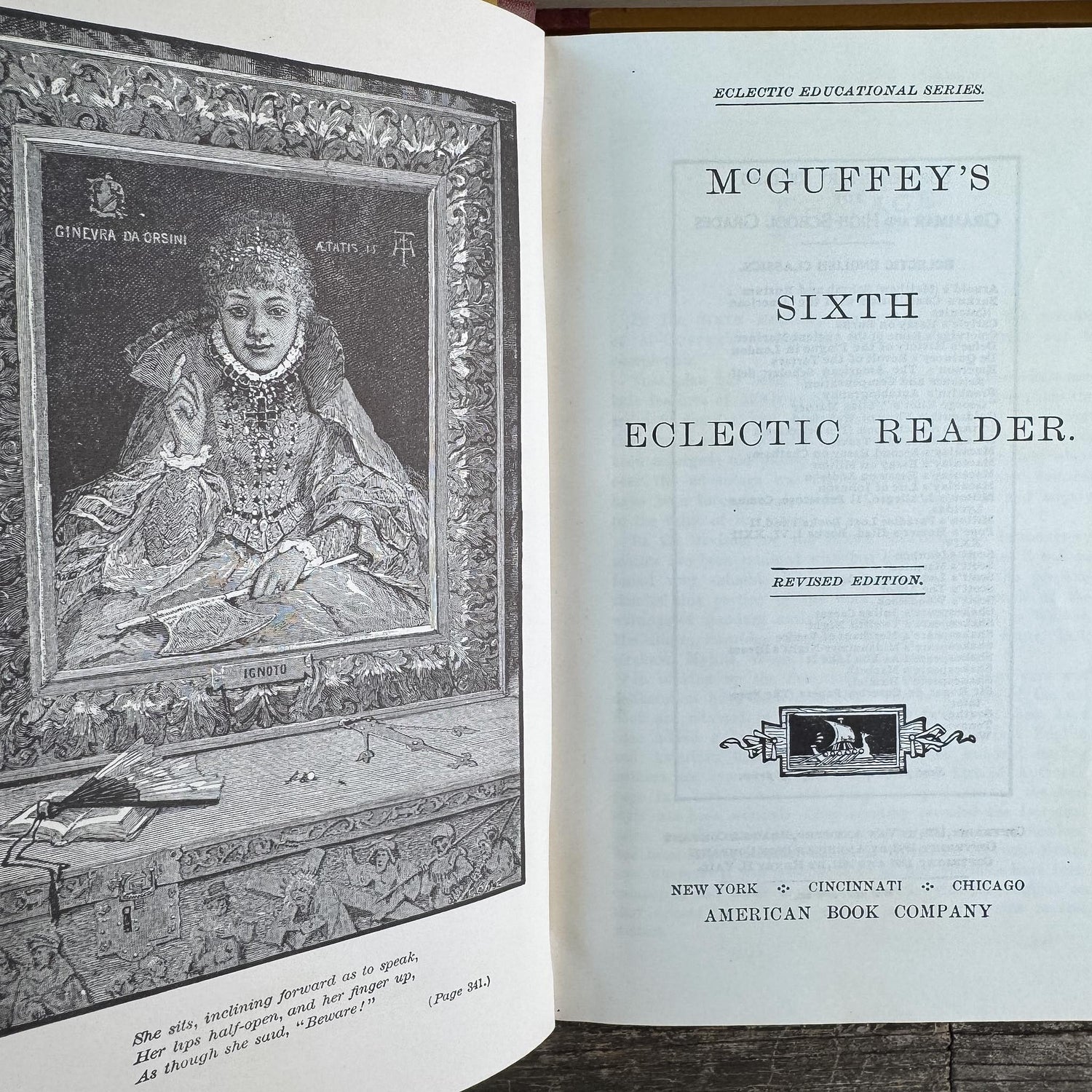 McGuffey's Eclectic Reader Set, 1920 Complete