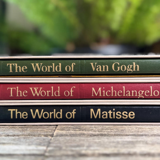 The World of Art: Matisse, Michelangelo, Van Gogh, Slipcased Oversized Books