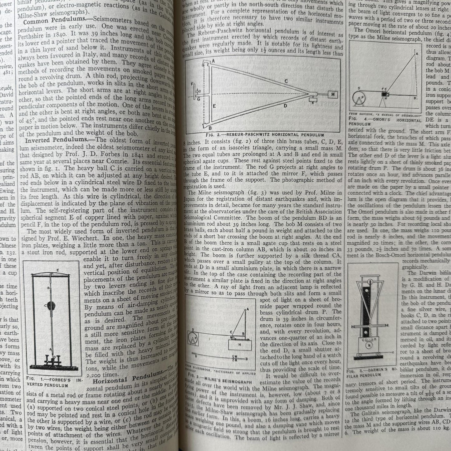 1932 Encyclopedia Britannica, 14th Edition, 1932, Complete Set, Large Blue and Gold Book Set