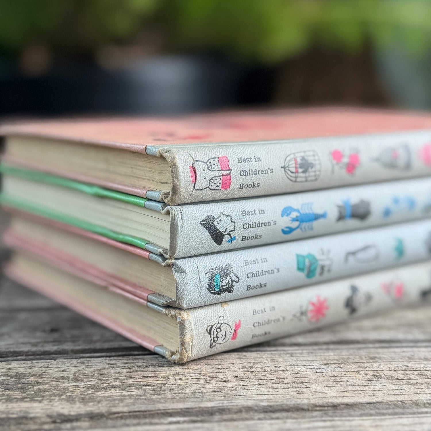 Gray Vintage Best Loved Children's Books Set