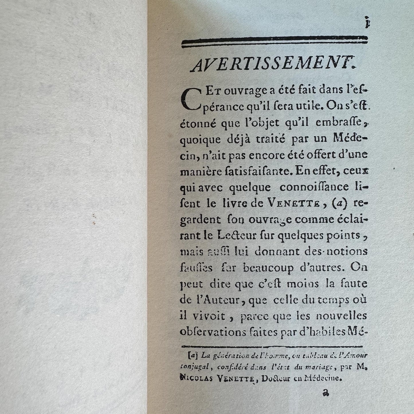 Vintage Reprint of 18th-Century French Marriage and Sex Book Set, De l'Homme et de la Femme, 1772