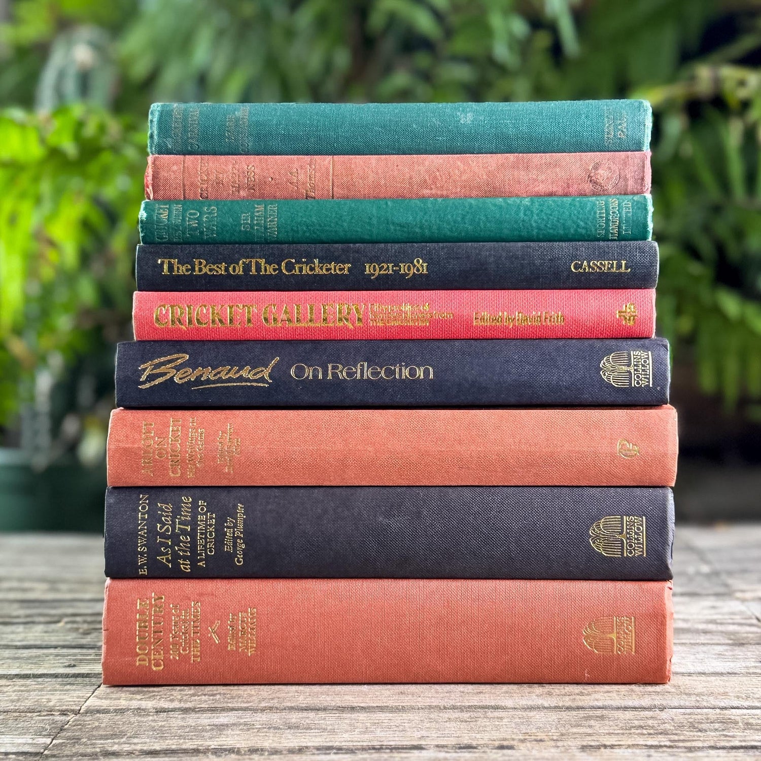 Vintage Book Set on Cricket, English Sports