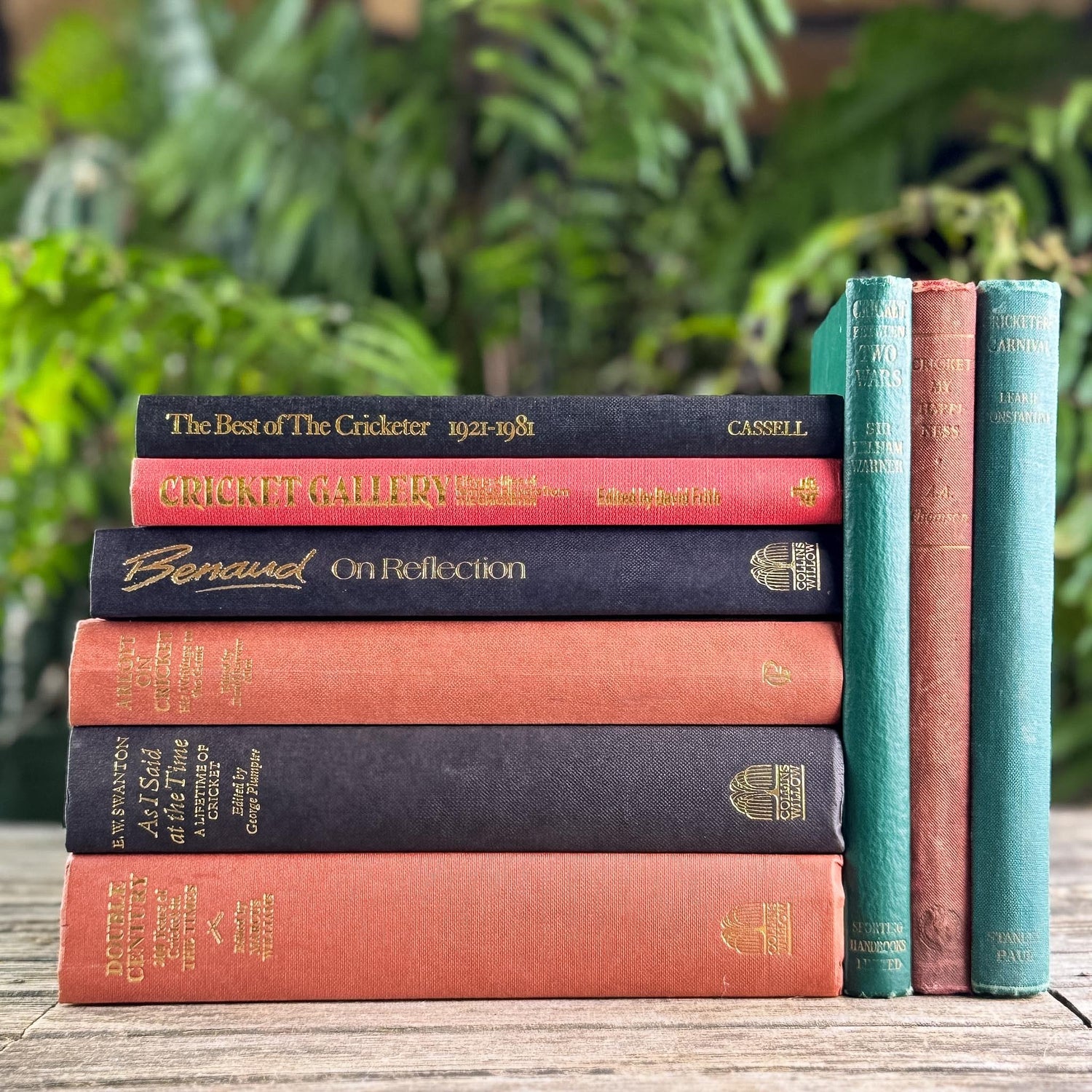 Vintage Book Set on Cricket, English Sports