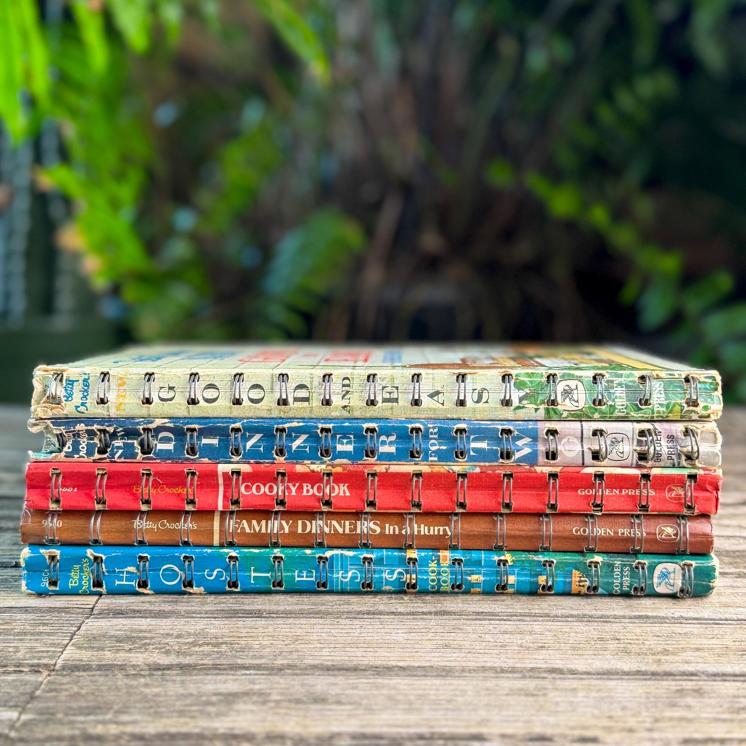 Vintage Betty Crocker Spiral Cookbook Set