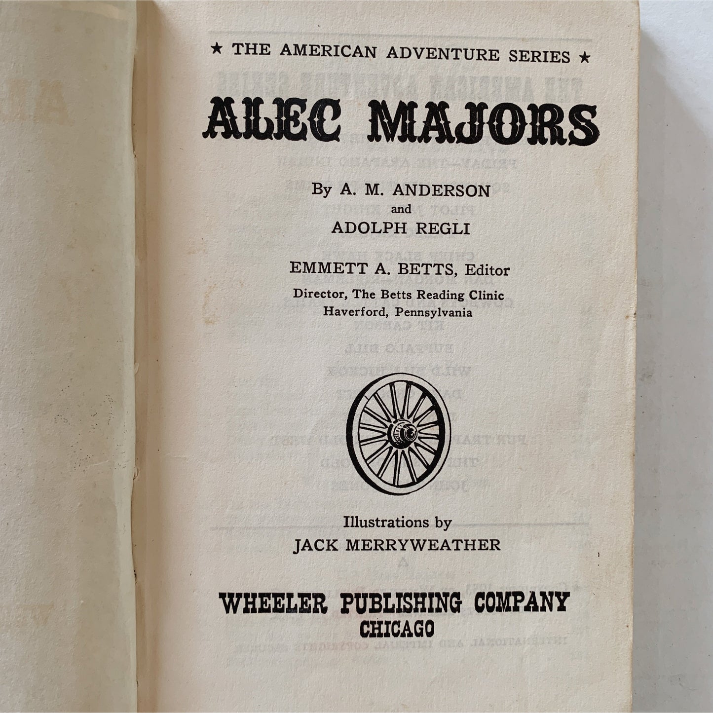 Alec Majors- The American Adventure Series - 1953